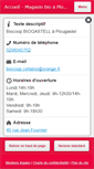 Mobile Screenshot of biocoop-plougastel.com